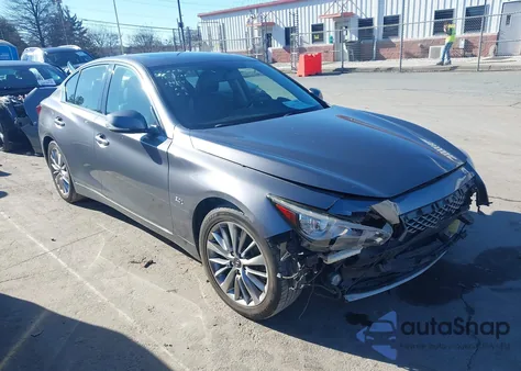 2018 Infiniti Q50 3.0T Luxe from USA, damaged, VIN JN1EV7AP8JM590974